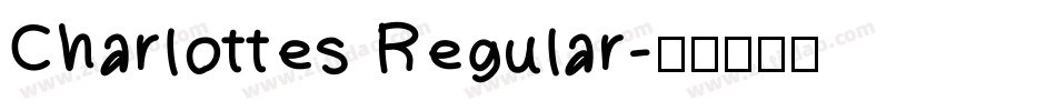 Charlottes Regular字体转换